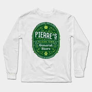 Pelican Town Pierre Store Crest Long Sleeve T-Shirt